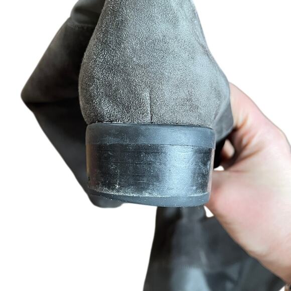 Blondo Velma Over the Knee OTK Gray Suede Boots Size 9.5 Women's - Picture 7 of 10